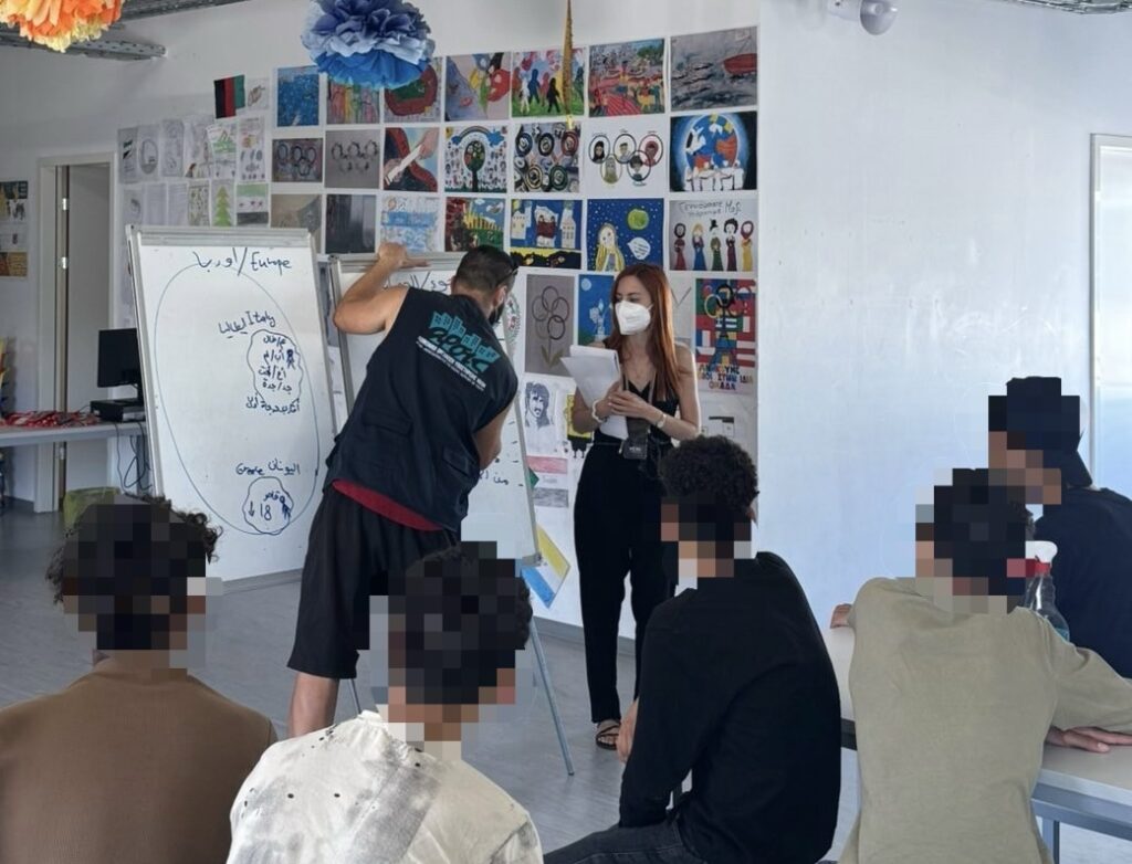 Νομική Υποστήριξη και Συμβουλευτική στα ασυνόδευτα παιδιά του Safe Area του Κ.Υ.Τ Φυλακίου 2 IMG 5300