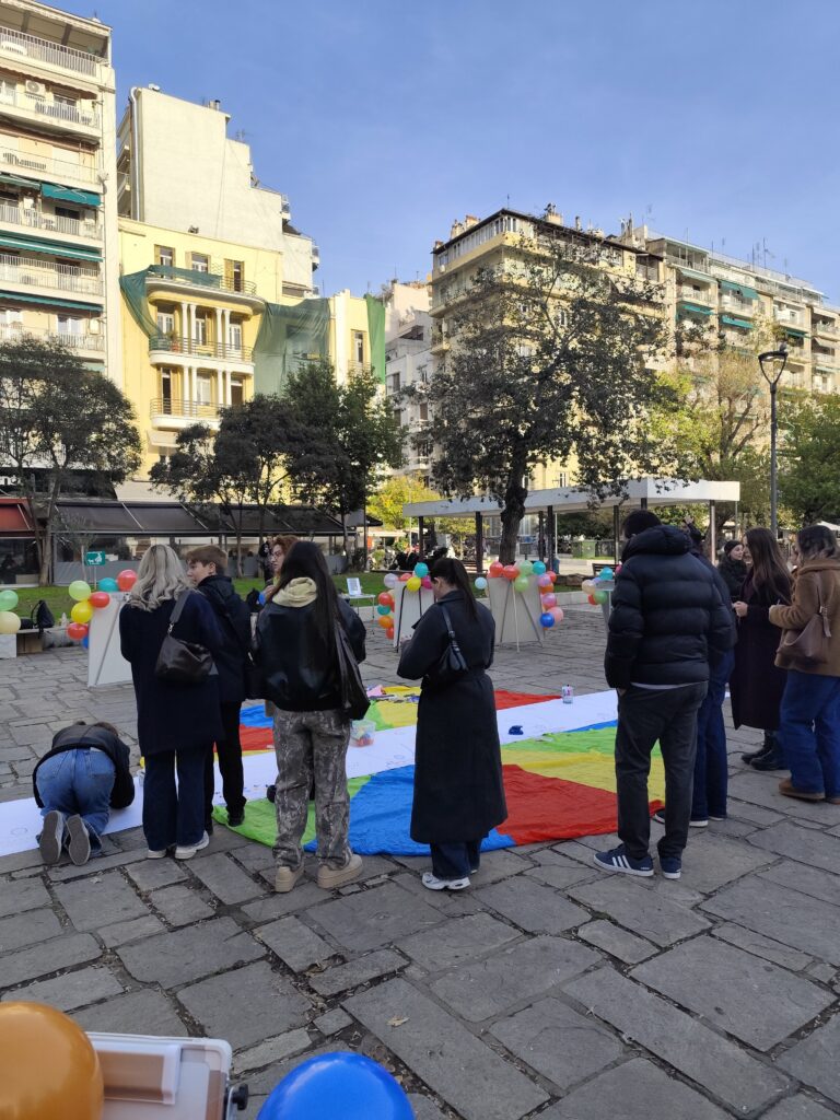 Δράσεις ευαισθητοποίησης της ΑΡΣΙΣ για την παγκόσμια ημέρα ανθρωπίνων δικαιωμάτων στη Θεσσαλονίκη 3 IMG 20251210 150938