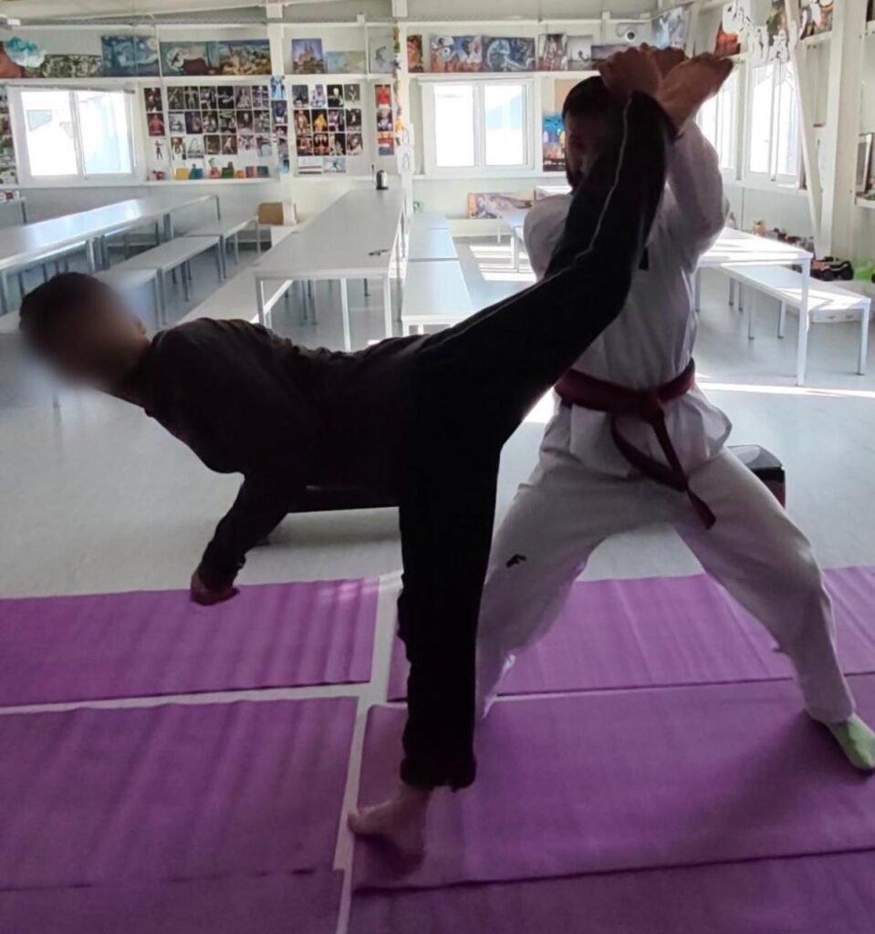 Μαθαίνοντας Tae Kwon Do στο Safe Area του Κ.Υ.Τ. Φυλακίου 2 IMG 1113