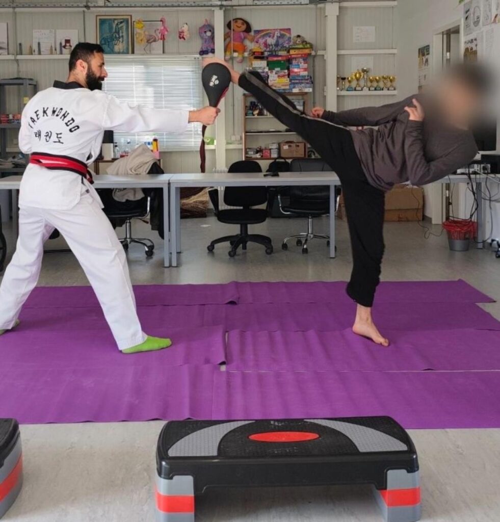 Μαθαίνοντας Tae Kwon Do στο Safe Area του Κ.Υ.Τ. Φυλακίου 5 IMG 1116