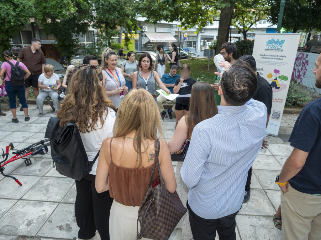 Την Πέμπτη 2 Ιουλίου πραγματοποιήθηκε η ανοιχτή συνάντηση ενημέρωσης και δικτύωσης για το Κέντρο Νεότητας & Εθελοντισμού του Δήμου Θεσσαλονίκης στην Άνω Πόλη. 3 3