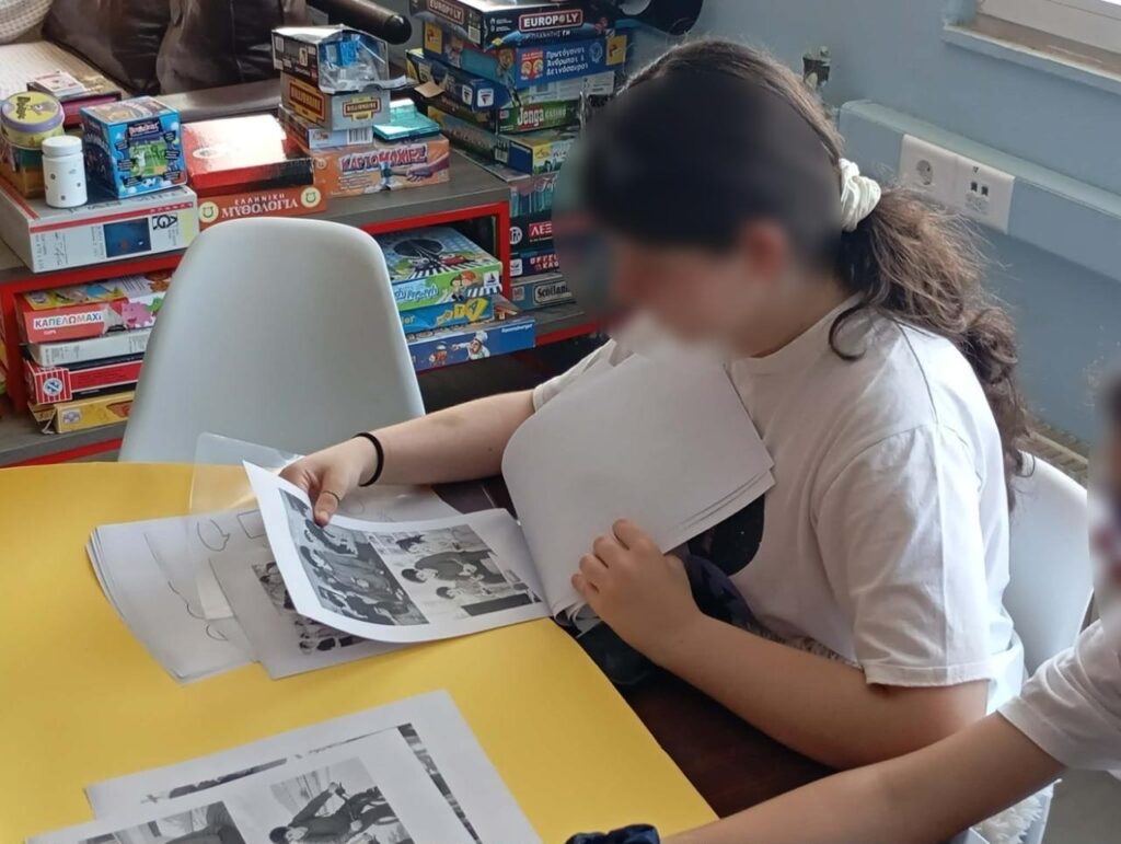 Μια λέξη μπορεί να γίνει εικόνα, μια εικόνα μπορεί να γίνει ιστορία και μια απλή ιδέα μπορεί να πάρει τη δική της μορφή στο χαρτί. Με αυτή την αφετηρία δημιουργήσαμε στον Συμβουλευτικό Σταθμό Παιδιών και Εφήβων ένα εργαστήρι δημιουργικής γραφής, αφιερωμένο στη φαντασία, τη δημιουργική έκφραση και τη δύναμη της αφήγησης. 5 5 1